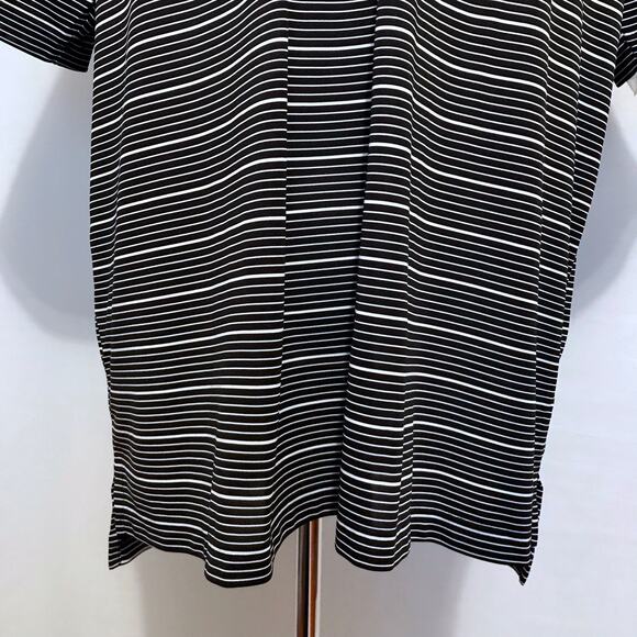 Adidas Golf NWT Stripes Short Sleeves Polo Shirt Men L - Picture 4 of 12